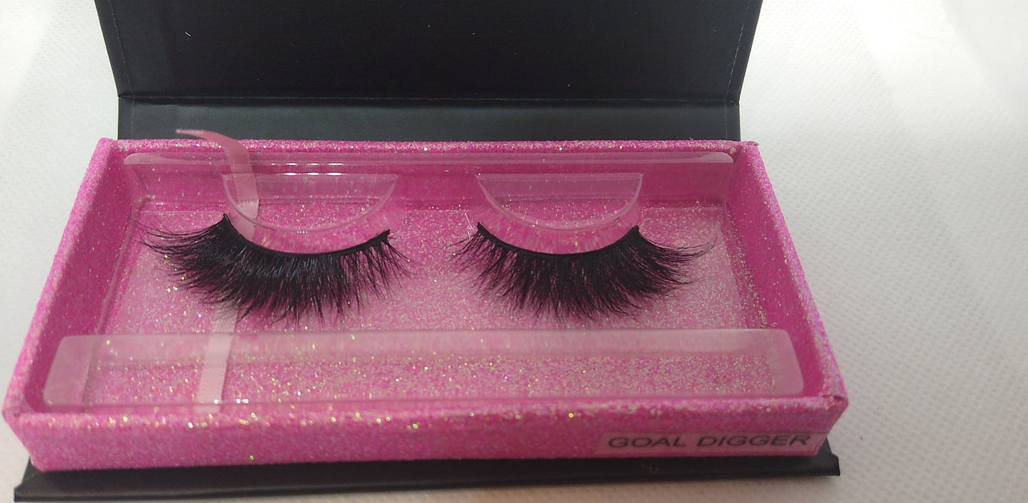 Pink Edition-Goal Digger- Mink EyeLashes
